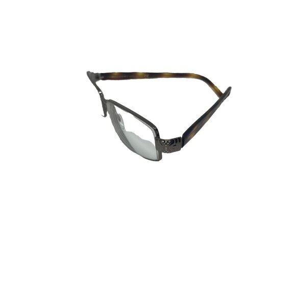Bvlgari Eyeglasses Brown Silver Color 278-B 53-16 For Unisex USED Made In Italy main image 4